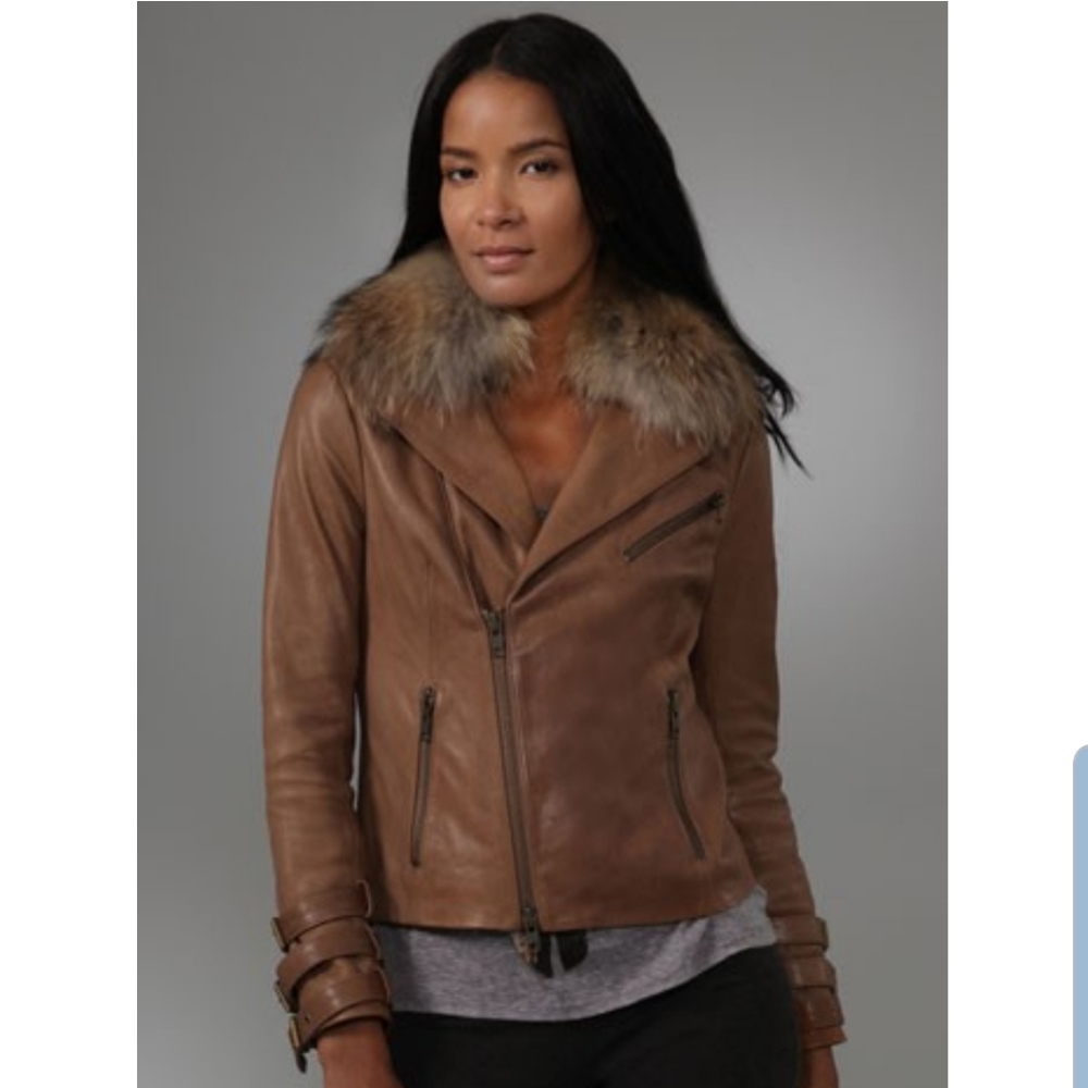 Haute Hippie Leather Jacket